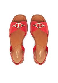 Aldo Sandały Goassi 13966651 Koralowy. Kolor: pomarańczowy. Materiał: skóra #3