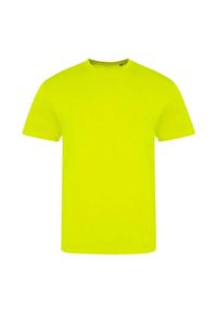AWDIS - Koszulka Unisex Dla Dorosłych Electric Triblend. Kolor: żółty