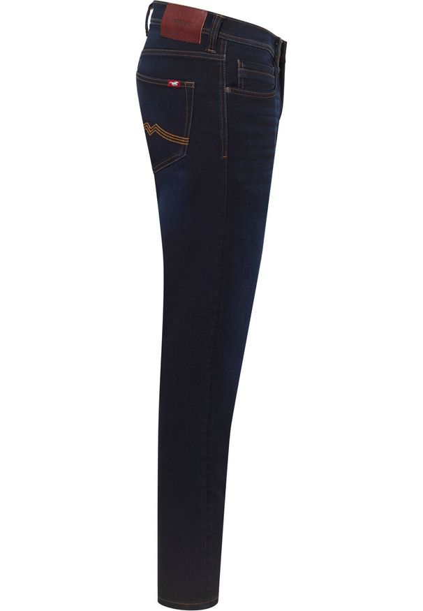 Mustang - MĘSKIE SPODNIE JEANSOWE MUSTANG OREGON SLIM K DENIM BLUE 1015547 5000 942. Okazja: na co dzień. Stan: obniżony. Sezon: zima. Styl: sportowy, elegancki, casual