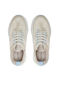 Calvin Klein Sneakersy Runner Lace Up Pearl Mix M HW0HW02079 Beżowy. Kolor: beżowy #3