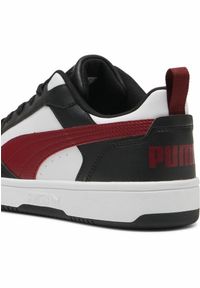 Puma - Buty do chodzenia męskie PUMA Rebound V6 Low. Kolor: biały, czarny, czerwony, wielokolorowy. Sport: turystyka piesza