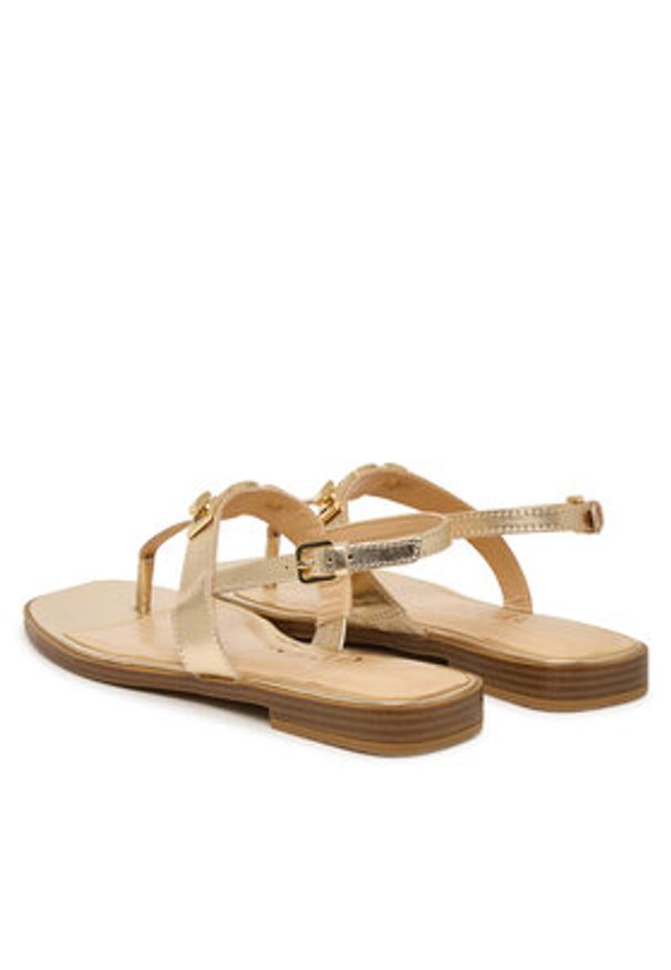 Guess Sandały FLJRMY LEM03 Złoty. Kolor: złoty. Materiał: skóra