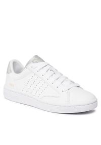 Sneakersy K-Swiss Lozan Klub Lth 97263-972-M Wht/Wht/Silvercroco. Kolor: biały. Materiał: skóra