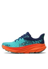 HOKA - Hoka Buty do biegania Challenger 7 1134497 Niebieski. Kolor: niebieski. Materiał: mesh, materiał