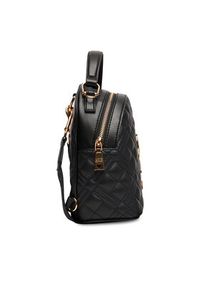 Love Moschino - LOVE MOSCHINO Plecak JC4304PP0MK1200A Czarny. Kolor: czarny. Materiał: skóra