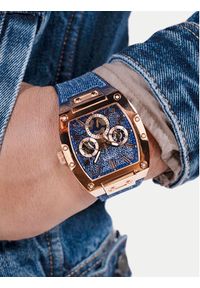 Guess Zegarek GW0786G2 Niebieski. Kolor: niebieski #7