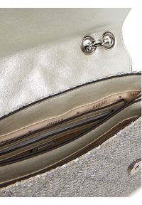 Guess Torebka Giully II HWQM96 73200 Srebrny. Kolor: srebrny. Materiał: skórzane
