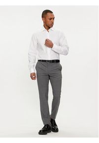 Michael Kors Koszula MD0MD91514 Biały Slim Fit. Kolor: biały. Materiał: bawełna