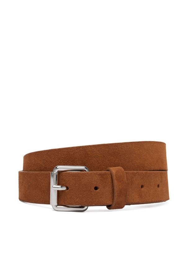 Pasek Damski Tommy Jeans. Kolor: brązowy