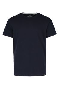 Volcano - T-shirt ze strukturą TM-DARK. Materiał: bawełna, jeans, materiał. Długość rękawa: krótki rękaw. Długość: krótkie. Styl: klasyczny #1