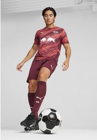Puma - Męska koszulka wyjazdowa RB Leipzig 24/25 PUMA Dark Jasper Active Red. Kolor: czerwony
