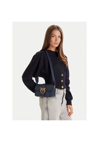 Pinko - Torebka PINKO. Kolor: niebieski #1