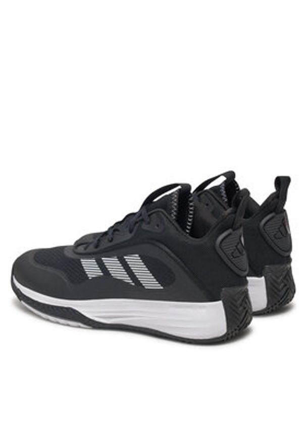 Adidas - adidas Buty do koszykówki Own the Game 3 IF4568 Czarny. Kolor: czarny. Materiał: materiał. Sport: koszykówka