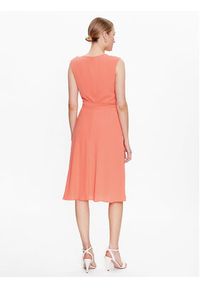Lauren Ralph Lauren Sukienka codzienna 250889183 Pomarańczowy Regular Fit. Okazja: na co dzień. Kolor: pomarańczowy. Materiał: syntetyk. Typ sukienki: proste. Styl: casual #3