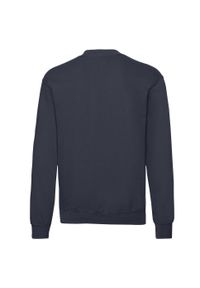 FRUIT OF THE LOOM - Męska Klasyczna Bluza Wkładana Przez Głowę. Kolor: niebieski