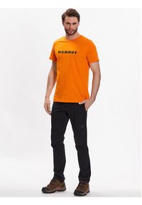 Mammut T-Shirt 1017-04030 Pomarańczowy Regular Fit. Kolor: pomarańczowy. Materiał: bawełna, syntetyk #3