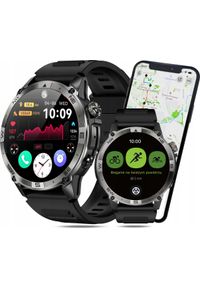 Smartwatch Wenom Smartwatch Wenom Explorer czarny. Rodzaj zegarka: smartwatch. Kolor: czarny