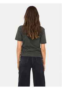 only - ONLY T-Shirt Lucy 15346786 Szary Regular Fit. Kolor: szary. Materiał: bawełna #4