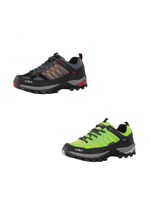 Buty trekkingowe damskie CMP Rigel Low Wp. Kolor: szary, wielokolorowy, żółty. Styl: sportowy. Sport: turystyka piesza