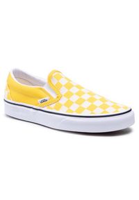 Vans Tenisówki Classic Slip-On VN0A33TB42Z1 Żółty. Zapięcie: bez zapięcia. Kolor: żółty. Materiał: materiał #9