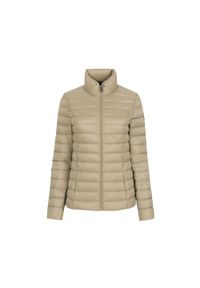 Jott - Damska kurtka puchowa JOTT Cha Noos. Kolor: beżowy. Materiał: puch. Sezon: zima. Sport: narciarstwo #1