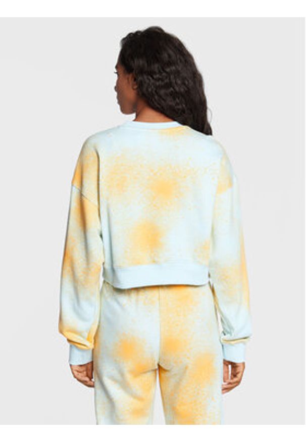 Adidas - adidas Bluza Allover Print HL6600 Kolorowy Relaxed Fit. Materiał: bawełna. Wzór: kolorowy, nadruk