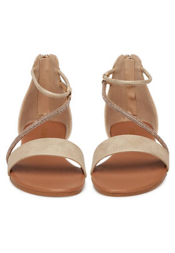 Jenny - JENNY Sandały LESLEY WS5295-14 Złoty. Kolor: złoty. Materiał: syntetyk, materiał