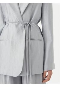 Eleh Marynarka SS260402 Błękitny Relaxed Fit. Kolor: niebieski. Materiał: wiskoza #2