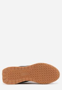 Born2be - Czarne Buty Sportowe Sneakersy z Ozdobnymi Naszyciami Aerylia. Kolor: czarny. Materiał: jeans. Wzór: aplikacja #4