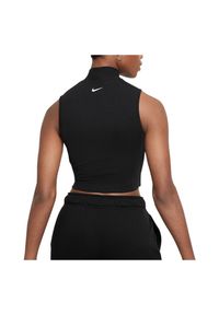 Koszulka damska Nike Sportswear Tank Mock DM4602. Materiał: dzianina, poliester, bawełna. Długość rękawa: bez rękawów #2
