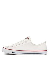 Converse Trampki Chuck Taylor All Star Dainty Ox 564981C Biały. Kolor: biały. Materiał: materiał