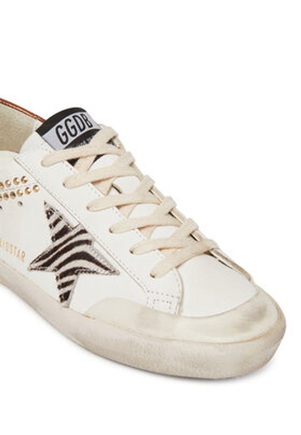 GOLDEN GOOSE Sneakersy Super-Star Penstar Classic GWF00175.F004781.82378 Biały. Kolor: biały. Materiał: skóra