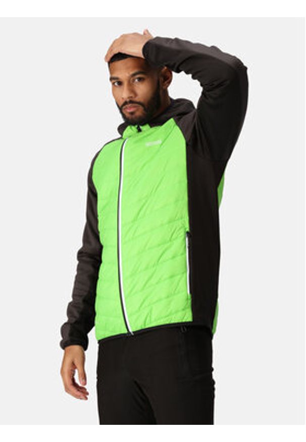 Regatta Kurtka przejściowa Andreson VIII RMN228 Zielony Regular Fit. Kolor: zielony. Materiał: syntetyk