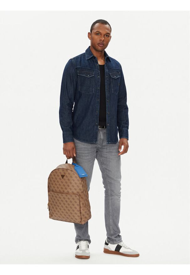 Guess Plecak HMMILO P5219 Beżowy. Kolor: beżowy. Materiał: skóra