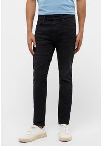 Męskie Spodnie jeansowe Mustang Style Frisco Skinny Denim Black 1015855 4000 901
