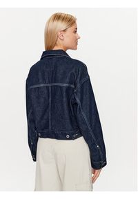 Levi's® Kurtka jeansowa Silvertab A6346-0000 Granatowy Loose Fit. Kolor: niebieski. Materiał: bawełna