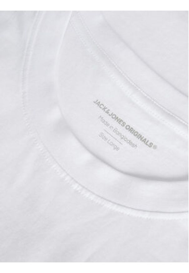 Jack & Jones Tank top Varenna 12273524 Biały Oversize. Kolor: biały. Materiał: bawełna