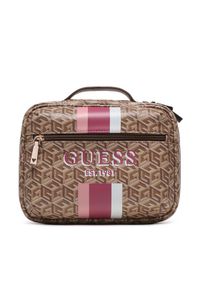 Guess Kosmetyczka Wilder (S) Travel TWS745 22600 Brązowy. Kolor: brązowy. Materiał: skóra #1