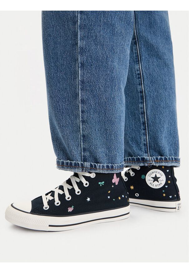 Converse Trampki Chuck Taylor All Star Doodles A15508C Czarny. Kolor: czarny. Materiał: materiał