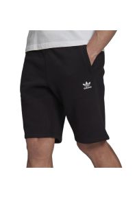 Adidas - Spodenki adidas Originals Adicolor Essentials Trefoil H34681 - czarne. Kolor: czarny. Materiał: poliester, bawełna. Długość: do kolan. Sport: fitness #1