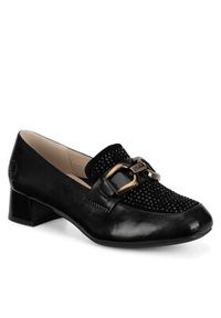 Rieker Loafersy 45055-00 Czarny. Kolor: czarny. Materiał: skóra #3