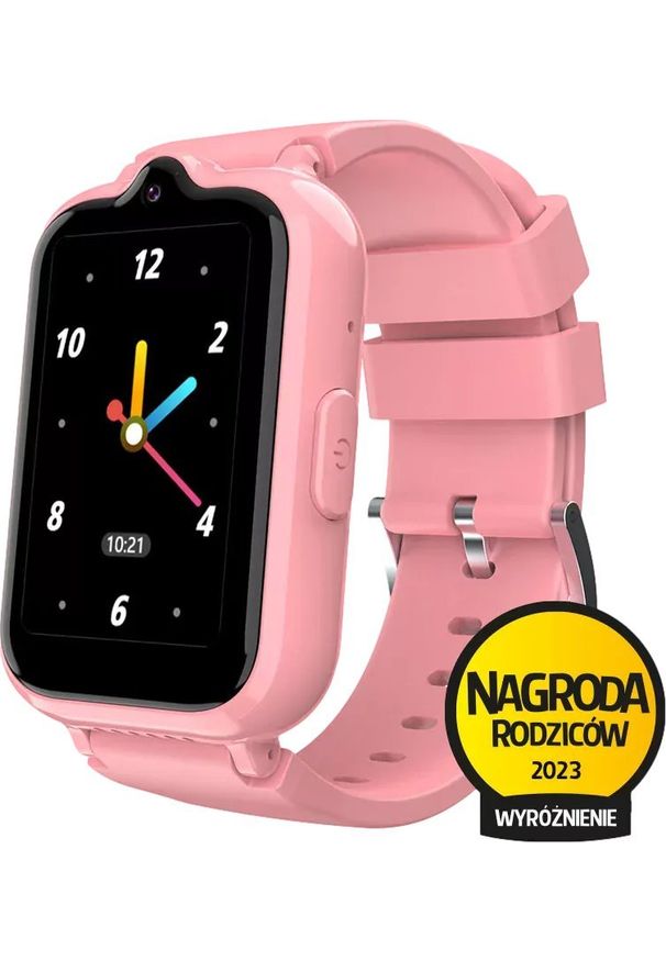 Smartwatch Manta MANTA Smartwatch dziecięcy Junior Joy 4G Pink. Rodzaj zegarka: smartwatch