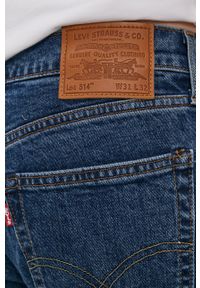 Levi's® - Levi's jeansy 514 męskie. Okazja: na spotkanie biznesowe. Kolor: niebieski. Styl: biznesowy #2
