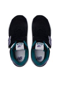 New Balance Sneakersy PV574NV1 Czarny. Kolor: czarny. Materiał: zamsz, skóra. Model: New Balance 574 #3