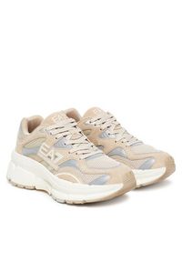 EA7 Emporio Armani Sneakersy X8X237 XK425 MZ202 Beżowy. Kolor: beżowy. Materiał: materiał #4