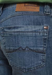 Mustang - MUSTANG WASHINGTON MĘSKIE SPODNIE JEANSOWE JEANSY DENIM BLUE 1012441 5000 313