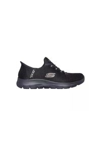 skechers - Adidasy Skechers Summits-classy Night, Kobiety. Kolor: czarny, wielokolorowy, żółty