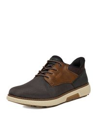 Rieker Sneakersy B3357-25 Brązowy. Kolor: brązowy. Materiał: materiał #7