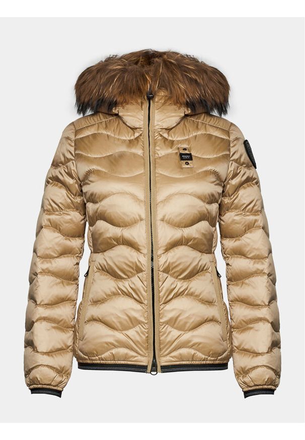 Blauer Kurtka zimowa 23WBLDC03093 Brązowy Regular Fit. Kolor: brązowy. Materiał: syntetyk. Sezon: zima