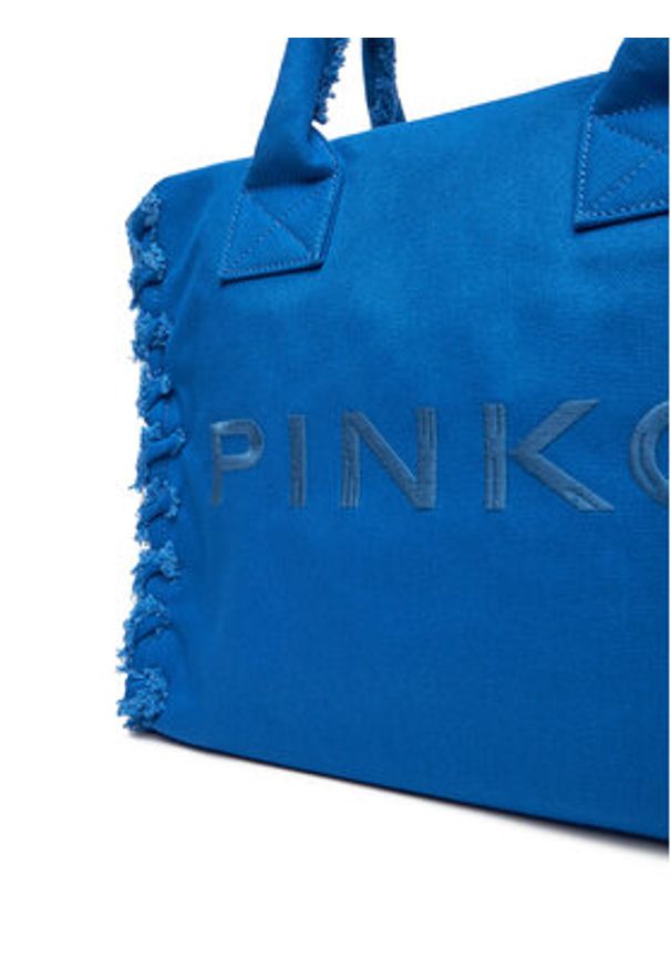 Pinko - PINKO Torebka Beach Shopping PE 25 PLTT 100782 A1WQ Niebieski. Kolor: niebieski